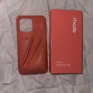 Rhode peach pit lip iPhone 14 Pro Max Case